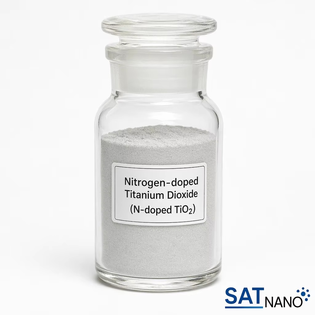 Azot Katkılı Nano Titanyum Dioksit Tozu